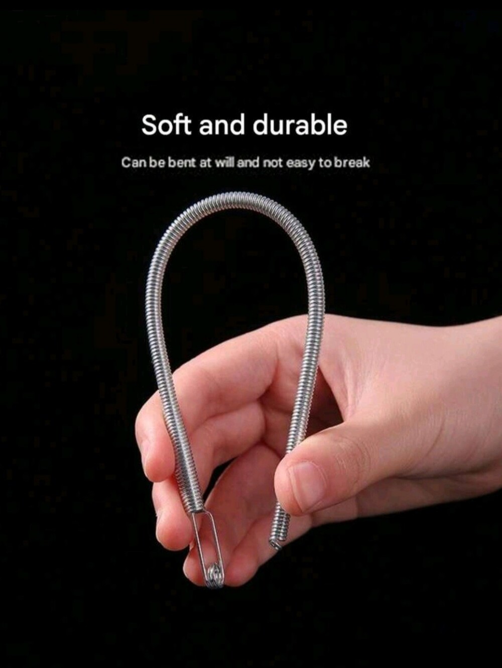 Drawstring Threader Tool – Flexible Elastic & Cord Insertion Aid (9") - Picture 7 of 7